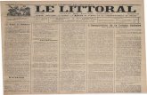 LEL LITTORAE NUMERO 1«5 CENTIMESarchivesjournaux.ville-cannes.fr/dossiers/littoral/1922/... · 2006-07-28 · 38' Année. — N« i-a.4ai. LEL LITTORAE NUMERO 1«5 CENTIMES Dimanche