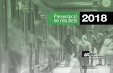 Presentació de resultats 2018 · 2019-06-06 · Ferrocarrils de la Generalitat de Catalunya Presentació de resultats | 11 Transport de viatgers Línies regionals Línia Lleida-la