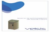 Manual de mantenimiento Casulo - velsis.com.br · El mantenimiento está diseñado para aumentar la confiabilidad en los equipos, reemplazando los componentes desgastados antes de