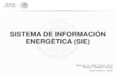 SISTEMA DE INFORMACIÓN ENERGÉTICA (SIE)2018/12/06  · El Sistema de Información Energética (SIE) es una herramienta informática que reúne datos estadísticos y georreferenciados