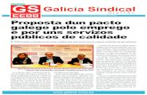 Galicia Sindical ESPECIAL (decembro 2011)...Title: Galicia Sindical ESPECIAL (decembro 2011) Author: Sindicato Nacional de CCOO Subject: Pacto polo emprego e os servizos públicos