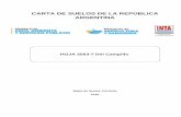 CARTA DE SUELOS DE LA REPÚBLICA ARGENTINA · 2019-11-14 · caracterización de suelos en el campo, tal como se describen en NORMAS DE RECONOCIMIENTO DE SUELOS (Etchevehere, 1976)