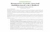 Reporte Crisis Social Ambiental en Chiloé Crisis Social... · 2018-11-07 · 1 Reporte Crisis Social Ambiental en Chiloé Resumen Ejecutivo Septiembre 2016 Generalidades Durante