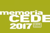 memoria 2017 - Confederación Española de Directivos y ...€¦ · de Directivos de CEDE celebrado en Alicante el 21 de noviembre de 2017, con la participación de destacados ponentes