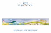 MEMORIA DE ACTIVIDADES 2017 - Fundación curArte · 2018-07-23 · pacientes, familias y cuidadores, y la estigmatización de las enfermedades psiquiátricas en niños y adolescentes”.