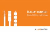 ÖLFLEX CONNECT · Por más de 30 años nuestro dedicado y altamente capacitado equipo de ingenie- ros, técnicos, personal de ventas y servi-cio han presentado soluciones persona-