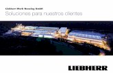 Liebherr-Werk Nenzing GmbH Soluciones para nuestros clientes · 2020-06-20 · las cucharas bivalvas de muro pantalla o las fresadoras de muro pantalla, los mástiles oscilantes o