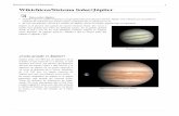 Wikichicos/Sistema Solar/Júpiter › planetarium › jupiter.pdf · Tiene un centro brillante de 600 km de diámetro con anillos a su alrededor hasta los 3000 km de distancia. Calisto
