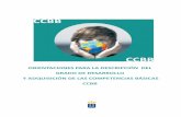 CCBB - WordPress.com › 2009 › 09 › orientaciones_ccb… · Tratamiento de la Información y Competencia Digital (TICD) Competencia Social y Ciudadana (CSC) ... compresión y
