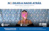 Refugio, género y derechos humanos · Refugio, género y derechos humanos 6 Y 7 de marzo de 2019 6 de marzo, Rectorado de la Universidad de Alcalá (Plaza de San Diego s/n) 7 de
