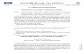 MINISTERIO DE EMPLEO Y SEGURIDAD SOCIAL · Visto el texto del Convenio colectivo del grupo de marroquinería, cueros repujados y similares de Madrid, Castilla-La Mancha, La Rioja,
