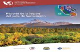 Reporte de la regin del valle de Sacramento · 2019-11-22 · Este reporte resume impactos y riesgos actuales y futuros del cambio climático en la regin del valle de Sacramento de