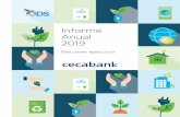 Informe Anual 2019 - cecabank.es · Jornada ck-Lab Más de 200 profesionales de banca y fintech asistieron a la nueva jornada de ck-Lab, donde se analizaron los desafíos del entorno