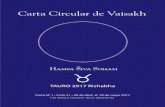 Carta Circular de Vaisakh - worldteachertrust.org · enigma y nuestro interrogante. La clave para llevar una vida armoniosa es sintonizarnos con la Palabra tal como se expresa mediante