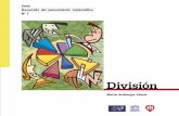 Serie Desarrollo del pensamiento matemático Nº 7 › biblioteca › Nro07_Division.pdf · Martín Andonegui Zabala Serie Desarrollo del pensamiento matemático Nº 7 División.