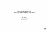 RESUMEN EJECUTIVO PRINCIPALES CAMBIOS LEY 21210 C.Aste … › wp-content › uploads › 2020 › 04 › PRESENTACIO… · RESUMEN EJECUTIVO PRINCIPALES CAMBIOS LEY 21210 C.Aste