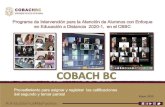 Presentación de PowerPointcovid-19.cobachbc.edu.mx/wp-content/uploads/2020/05/Procedimien… · través de los trabajos y tareas que elaboró para el desarrollo de los contenidos