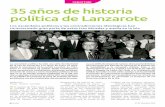 35 años de historia política de Lanzarote politica 5.pdf · Noviembre 2016 Redacción Fotos: Archivo Lancelot En agosto de 1981 nacía la revis-ta Lancelot. 35 años han pasado