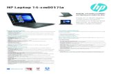 HP Laptop 14-cm0017laimg.cartimex.com › v2 › pdf › 14-cm0017la.pdf · • Soporte por chat: ... • Care Packs: Mejora y extiende tu protección más allá de la garantía limitada