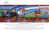 Santa Tecla: un terreno fértil para reducir la violencia · 5 Santa Tecla: un terreno fértil para reducir la violencia El territorio, las pandillas y la violencia El municipio de