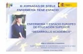 III JORNADAS DE SCELE · EMILIA SÁNCHEZ CHAMORRO Subdirección General de Especialidades en Ciencias de la Salud Ministerio de Educación y Ciencia Alicante, 10 de Mayo 2006 III