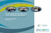 Cómo superar las barreras a las finanzas del clima ...euroclimaplus.org/images/Publicaciones/Finanzas/e... · (‘mitigación’) y la preparación de la infraestructura social y