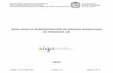 GUÍA PARA LA ADMINISTRACIÓN DE RIESGOS OPERATIVOS DE …siga.unal.edu.co/images/contenido/componentes/Guia_Para... · 2018-07-24 · Sistema de gestión para los laboratorios de