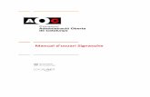 Manual d’usuari Signasuite - Consorci AOC · 1 Què és? El SignaSuite és una aplicació web que permet als seus usuaris portar a terme qualsevol de les operacions relacionades