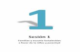 Sesión 1 · [25] Programa Miles de Manos Sesión 1 Guía componente Puente Familias y escuela fortalecidas a favor de la niñez y juventud ANTES DE EMPEZAR Resumen de la sesión