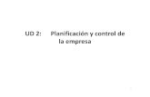UD 2: Planificación y control de la empresablog.educastur.es › direccionalojamientos › files › 2009 › 11 › ud...Planificación y control de la empresa Particularidades de