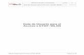 Guía de Usuario para el Acceso a ETSIT–WLAN · Guía de Usuario para el Acceso a ETSIT–WLAN Página 10 de 33 Dentro del apartado de “Redes Preferidas”, se debe pulsar en