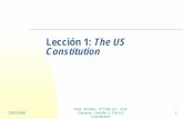 Lección 1: The US Constitution › dspace › bitstream › 10045 › 4228 › 1 › RUA... · La Constitución y The Bill of Rights Importancia: checks and balances The Bill of