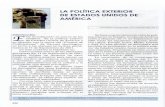 LA POLÍTICA EXTERIOR DE ESTADOS UNIDOS DE AMÉRICA › revistas › 2004 › 6 › ofontecillavn.pdf · 2019-06-25 · DE ESTADOS UNIDOS DE AMÉRICA Introducción. E sta investigación