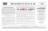 HOMOTECIA Nº 1-2010servicio.bc.uc.edu.ve › homotecia › 2010 › 1-2010.pdf · ante la presencia de las autoridades rectorales. Felicitaciones y mucho éxito para los nuevos profesionales