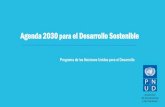 Agenda para el Desarrollo post-2015 - UNAM · Pese a que el mundo cumplió en lo general con los Objetivos de Desarrollo del Milenio, persisten las desigualdades entre regiones y