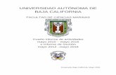 UNIVERSIDAD AUTÓNOMA DE BAJA CALIFORNIAoceanologia.ens.uabc.mx/transparencia/Informe FCM 2015... · 2016-03-16 · Estatuto General de la Universidad Autónoma de Baja California,