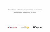 Periodismo y libertad de expresión en Uruguay Sexto Informe de … · 2020-05-03 · 4 Marco conceptual y metodología P á g . 8 Principales hallazgos del monitoreo P á g . 1 1