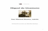 Miguel de Unamuno - Webnode › _files › 200000129-3c... · Introducción a “Miguel de Unamuno, San Manuel Bueno, mártir”. verdaderamente trágico de esta obra, la tragedia
