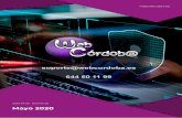Mayo 2020 - orion.managewp.com · Mantenimiento realizado por Web Córdoba ESTADÍSTICAS El tráfico aumentó:47% 2020-04-28 a 2020-05-28 INFORMACIÓN GENERAL 0.6K Sesiones 47% 0.9K