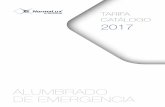 ALUMBRADO DE EMERGENCIA - Cairó Andorra · ALUMBRADO DE EMERGENCIA 6 • Realice controles de manera global, por tipo de equipo (luminaria o bloque de emergencia) o de forma individualizada.