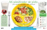 Mi planificador de platofit.cumc.columbia.edu › files › 2016 › 12 › NYC-DOH-My-Child-Plate-Pl… · Mi planificador de plato Una comida saludable sabe deliciosa Use su mano