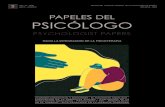 Portada Papeles del Psicólogo 41-2 › pdf › 1198.pdf · Edita / Publisher Consejo General de la Psicología de España Director / Editor Serafín Lemos Giráldez (Univ. de Oviedo)