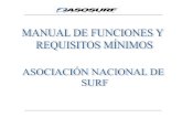 Manual de funcionesasosurf.com/wp-content/uploads/2017/02/Manual_de_Funciones-1.pdf · 3 !! PRESENTACIÓN!!! La!Asociación! Nacional! de!Surf! de! Guatemala presenta este!Manual!