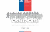 POLÍTICA DE€¦ · Esta política se enmarca en los lineamientos de la visión y misión institucional, sus objetivos estratégicos y los valores que lo sustentan, incorporando