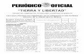PERIÓDICO OFICIAL · 2147/2016. V).- Con fecha 27 de abril de 2017, se notificó al Congreso del Estado de Morelos, la sentencia pronunciada el 21 del mismo mes y año por el Juez