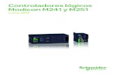 Controladores lógicos Modicon M241 y M251€¦ · Arquitectura CANopen 46 Módulos de comunicación Módulos de comunicación Modicon TM4 para controladores lógicos Modicon M241