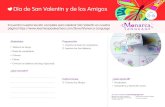 Día de San Valentin y de los Amigos - Monarca Languagemonarcalanguage.com/downloads/col/Free-Valentin.pdf · • Vocabulario. • Autoestima y desarrollo social. Get more material
