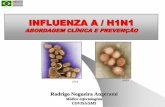 INFLUENZA A / H1N1 - Secretaria Municipal de Saúde€¦ · “É possível que o espectro clínico desse agravo varie de leve a severo ... Infectologia Pediátrica, 2007, 3 a Edição