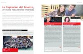 reportaje La Captación del Talento,begira.ulma.com/es/archivos-pdf/CaptaciondelTalento.pdf · flexibilidad laboral, equipo humano innovador o formación continua. La escala de valores