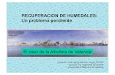 RECUPERACION DE HUMEDALES: Un problema pendienteaula.aguapedia.org/pluginfile.php/3514/mod_resource/... · 2013-03-23 · Los vertidos fecales y residuales de los municipios colindantes